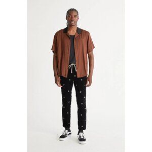 Pacsun Dice Embroidered Mens  Streetwear Corduroy Trouser Pants